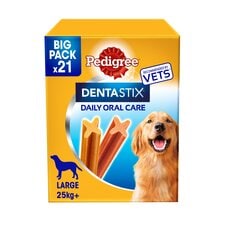 Pedigree Dentastix Daily Large Dog Treats 21 Dental Sticks