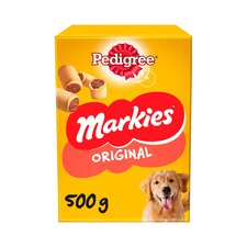 Pedigree Markies Dog Food Treat Biscuits Marrobone 500g