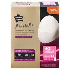 Tommee Tippee 40 Disposable Breast Pads Medium