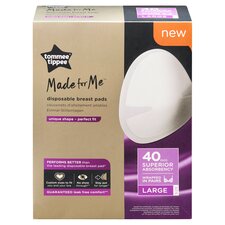 Tommee Tippee Disposable Breast Pads Large 40 Pack