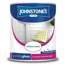 Johnstones Qd Gloss Brilliant White 750Ml