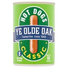 Ye Olde Oak 8 Hot Dogs 400G