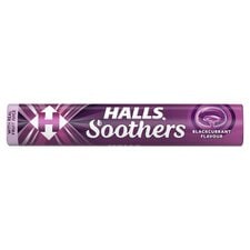 Halls Soothers Blackcurrant Sweets with Liquid Centres 45g