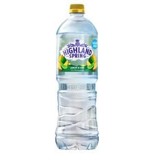 Highland Spring Sugar Free Lemon & Lime Still Spring Water 1.25 Litre