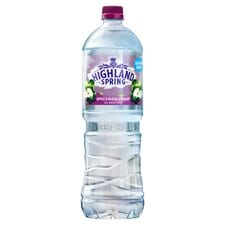 Highland Spring Sugar Free Apple & Blackcurrant Still Spring Flavoured Water 1.25 Litre