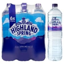 Highland Spring Still Water 6 X 1.5 Ltrs