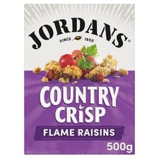 Jordans Country Crisp Flame Rais Cereal 500G