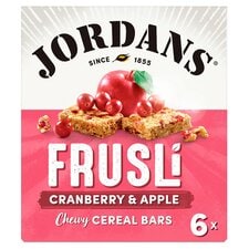 Jordans Frusli Bars Cranberry & Apple 6X30g