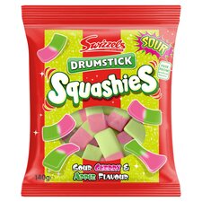 Swizzels Drumstick Squashies Sour Cherry & Apple 140G