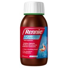 Rennie Liquid Heartburn & Indigestion Relief - Peppermint Flavour 150ml