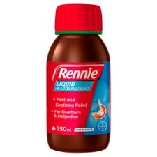 Rennie Liquid Heartburn & Indigestion Relief - Peppermint Flavour 250ml