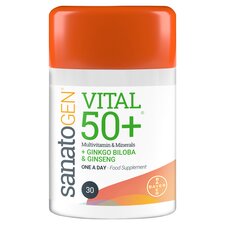 Sanatogen Vital +50 Multivitamins 30 Tablets