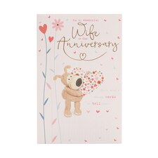 Wife Wedding Anniversary Card - Heart