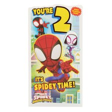 2nd Birthday Card - Spidey