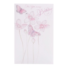 Birthday Card - Butterfly