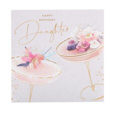 Daughter Birthday Card - Cocktail