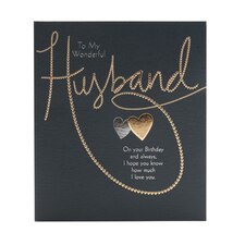 Husband Birthday Card - Background