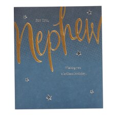 Nephew Birthday Card - Loop the loop