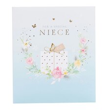 Niece Birthday Card - Floral