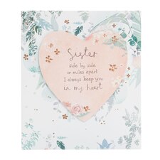 Sister Birthday Card - Heart