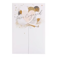 Engagement Card - Balloons