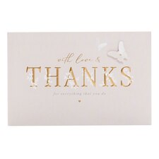 Thank You Card - Butterfly