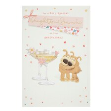 Daughter & Son In Law Wedding Anniversary Card