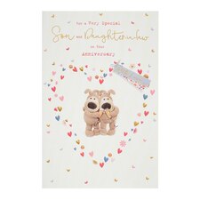 Son & Daughter In Law Wedding Anniversary Card