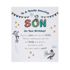 Son Birthday Card - Oodles