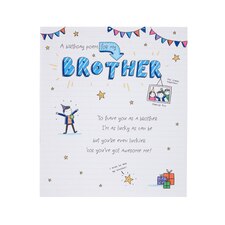 Brother Birthday Card - Oodles