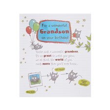 Grandson Birthday Card