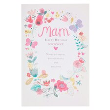 Mam Birthday Card