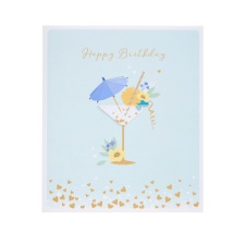 Birthday Card - Papercharm Cocktail