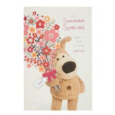 Someone Special Birthday Card - Bunch of flowers