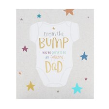 Father's Day card for Dad To Be - Stars