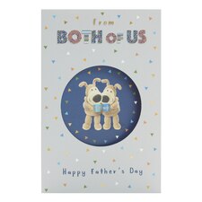 Father's Day card for Dad From Both - Mugs