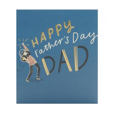 Father's Day card for Dad - Headphones