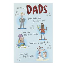 Father's Day card for Dad - All about Dads