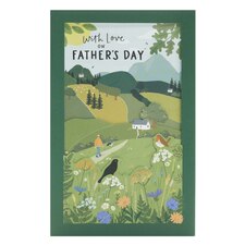 Father's Day card - Hill Walking