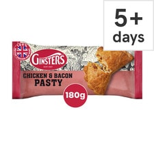 Ginsters Chicken & Bacon Pasty 180G