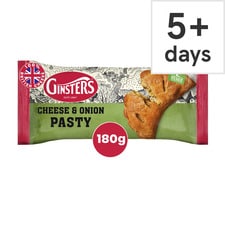 Ginsters Cheese & Onion Pasty 180G