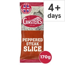 Ginsters Peppered Steak Slice 170G