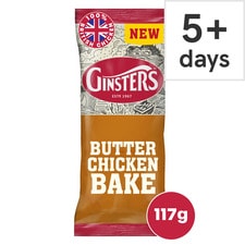 GINSTERS BUTTER CHICKEN BAKE 117G