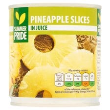 Summer Pride Pineapple Slices in Juice 425g