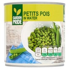 Garden Pride Petit Pois in Water 400g