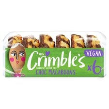 Mrs Crimbles 6 Gluten Free Vegan Chocolate Macaroon 195G