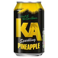 Ka Sparkling Pineapple 330Ml Can