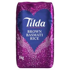 Tilda Brown Basmati Rice 1Kg