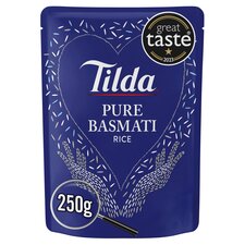 Tilda Pure Steamed Basmati Rice Classic 250G