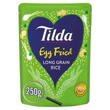 Tilda Egg Fried Steamed Basmati Rice 250G